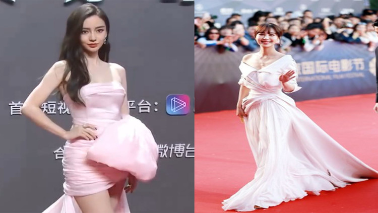 女星红毯大比拼,本以为李菲儿能拔得头筹,不料杨颖更胜一筹