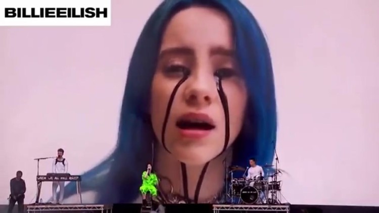  - Billie Eilish - when the party's over live