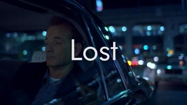  - 电影《迷失东京》斯嘉丽·约翰逊化身日本东京街头迷失的少女，伴着悠长的片尾曲<Just like Honey>斯嘉丽和东京一起变得更加迷人，为告别添了几分仪式感