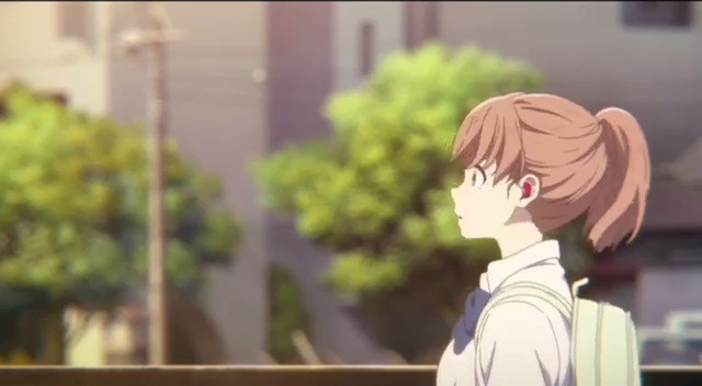  - 少年漫画改编作品《声之形》片段，女孩努力讲话发音的样子真是让人心疼，CV功力很强~