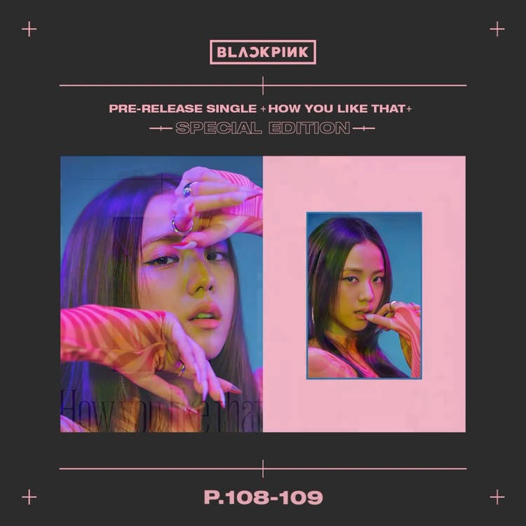 blackpink "how you like that" 实体专辑官方介绍