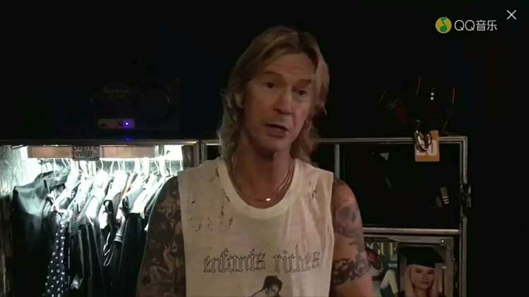 枪花贝斯手duff mckagan