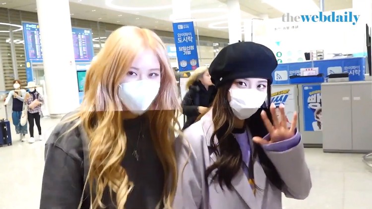  - BLACKPINK 今日仁川入境新闻视频