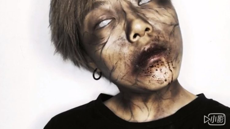 万圣节妆容|【《釜山行》丧尸妆】train to busan zombie makeup