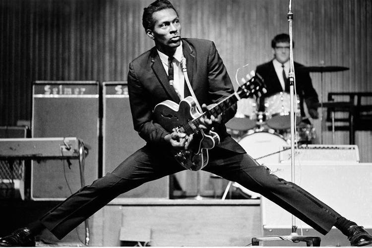chuck berry,188cm.摇滚祖师爷的大长腿.