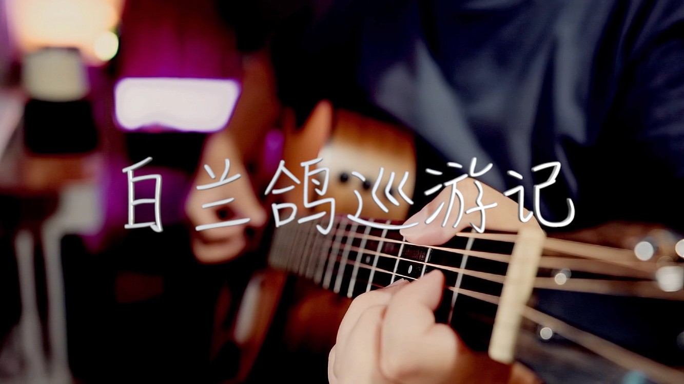 吉他弹唱丢火车乐队《白兰鸽巡游记》