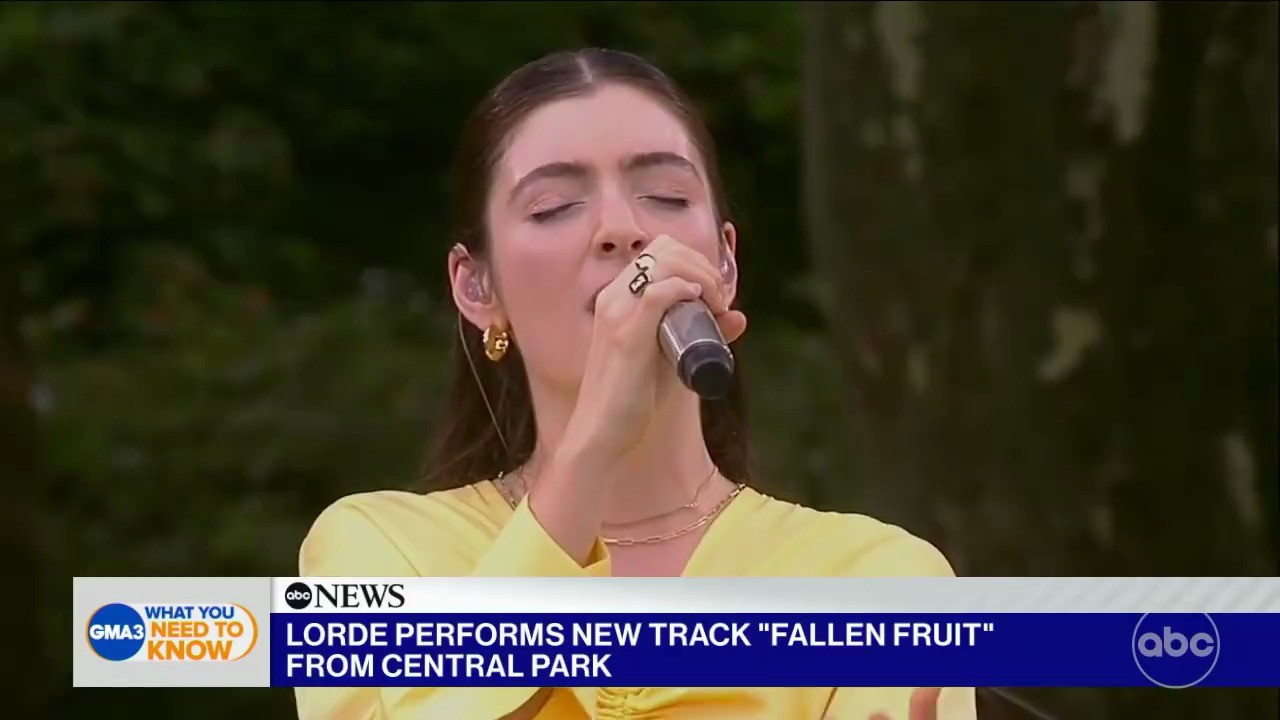 Lorde Solar Power,lorde 看我如何让lorde在新单solarpowermv中秒变气场风格