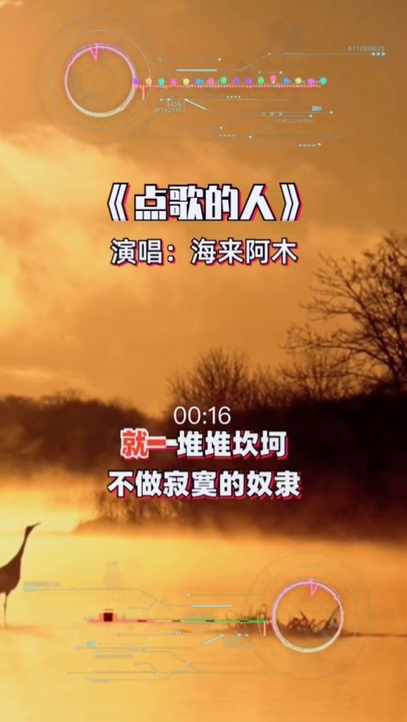 音乐#点歌的人#海来阿木#热门依种