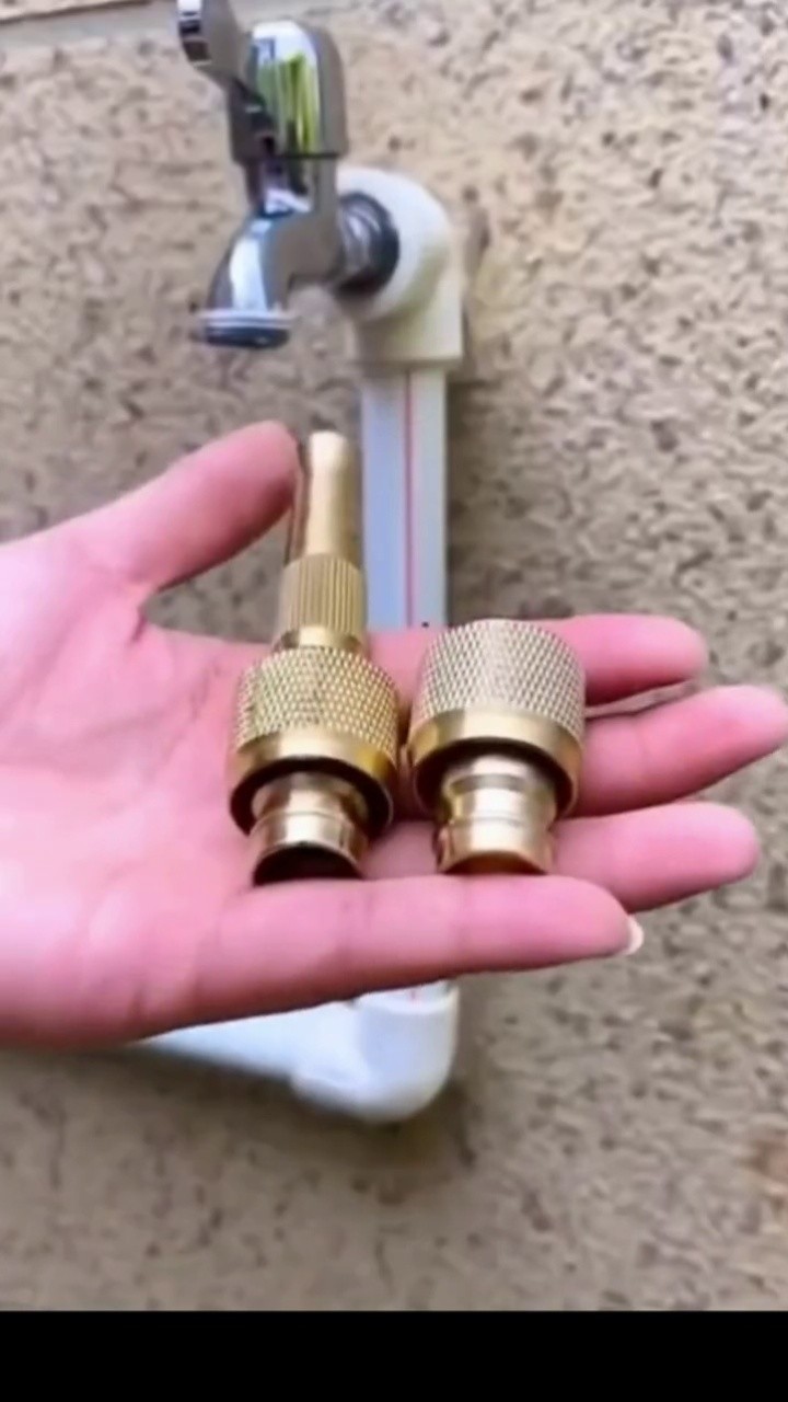 不用连接电源就可以使用的纯铜高压雾化喷头洗车浇花都很方便增压喷头
