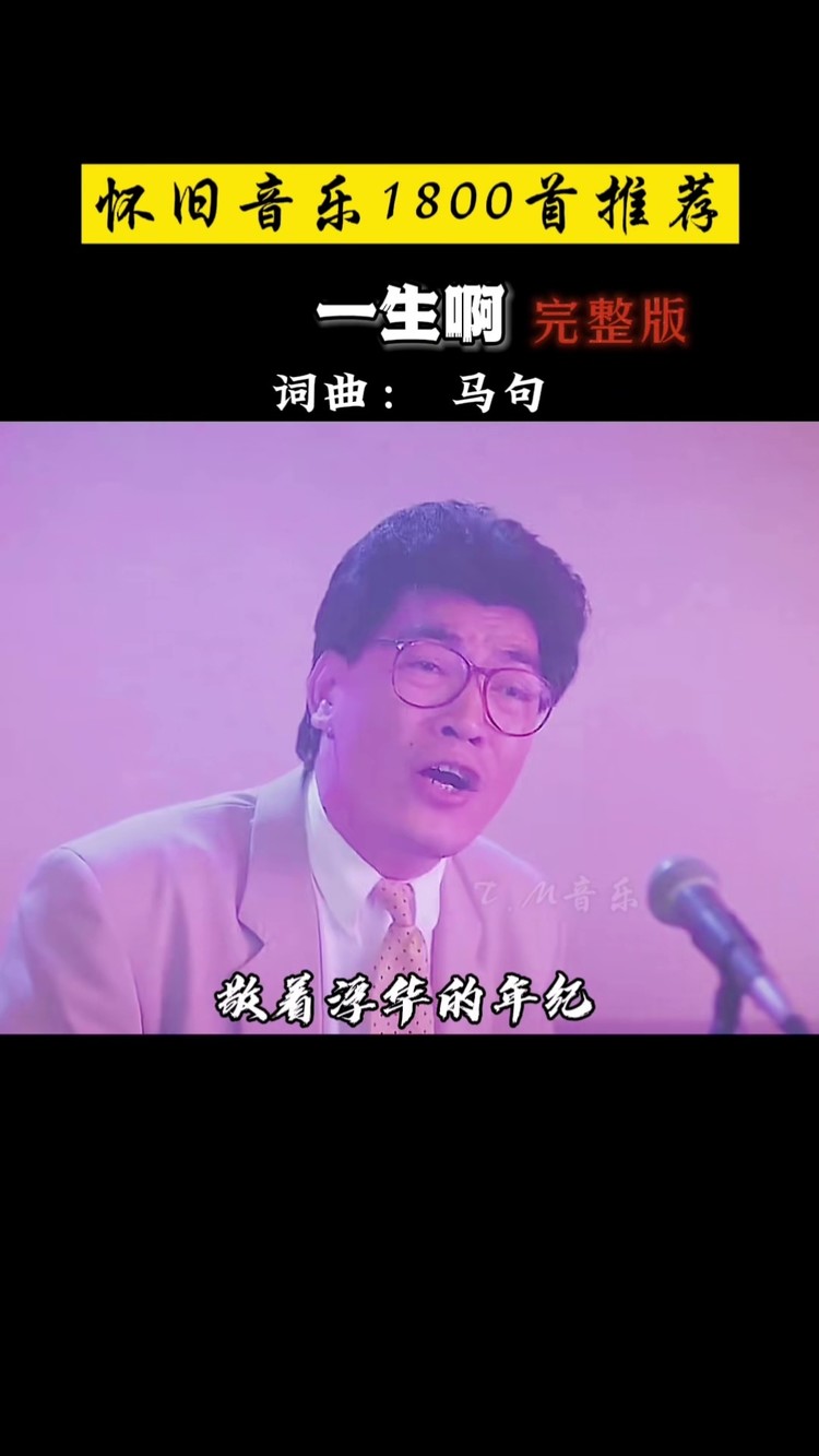 马句完整版一生啊闽南语一首经典老歌闽南语歌曲