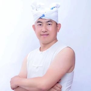 羊肚子手巾三道道蓝