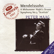 Mendelssohn: Symphony No. 3, "Scottish" & A Midsummer Night's Dream (门德尔松：第3号交响曲 “苏格兰”与仲夏夜之梦)