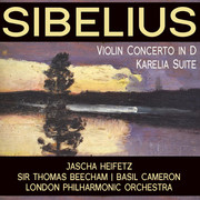 西贝柳斯：D大调小提琴协奏曲；卡勒利亚组曲 (Sibelius: Violin Concerto in D; Karelia Suite)