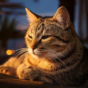 Tranquil Night Cats Calm