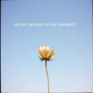 I’m not afraid to say goodbye