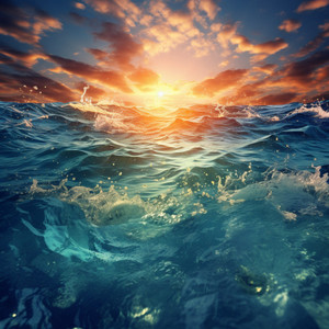 Tranquil Sea’s Night Murmurs