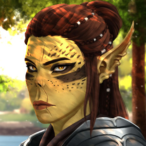 Queen of Dragon Riders (Inspired by Baldur's Gate 3)