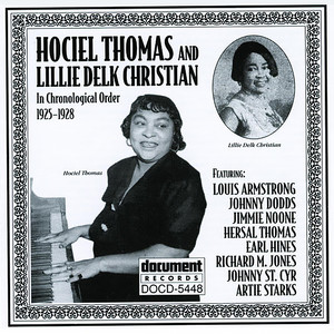 Hociel Thomas And Lillie Delk Christian 1925-1928