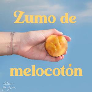 Zumo de melocotón