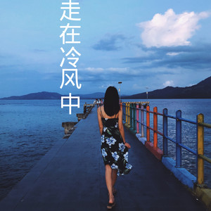 走在冷风中