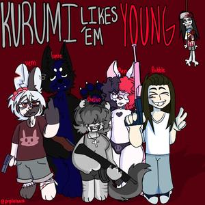 KURUMI LIKES 'EM YOUNG CYPHER! (feat. SHELKO, PSYCO Bubbline, Majora Sam & vemaol) (Explicit)