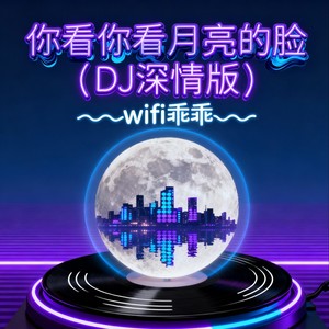 wifi乖乖 - 你看你看月亮的脸 (DJ深情版)