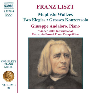 LISZT: Mephisto Waltzes / 2 Elegies / Grosses Konzertsolo (Liszt Complete Piano Music, Vol. 24)