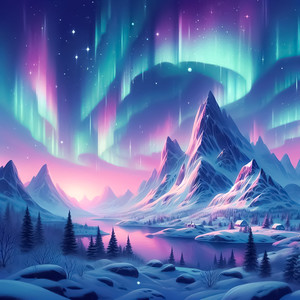 Noche De Aurora Boreal