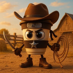 CAPUCCINO ASSASSINO (Brainrot Cow-Boy)