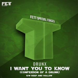 I Want You To Know(Confession Of A Drunk) (Original Mix)