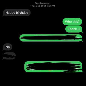 Birthday Text (Explicit)