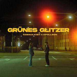 Grünes Glitzer