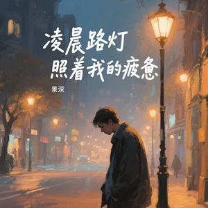 凌晨路灯照着我的疲惫