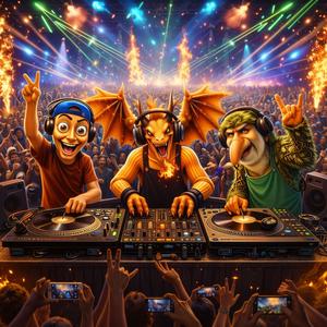 Dragon Cannelloni x Tung Tung Sahur x Brr Brr Patapim (Psy-Trance)