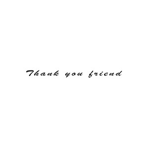 Thank You Friend