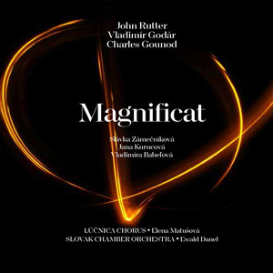 Magnificat (Pre ženský hlas, sláčikový orchester a harfu|for female voice, choir, strings and harp)