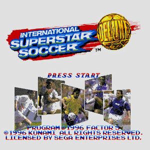 International Superstar Soccer Deluxe (Mega Drive)