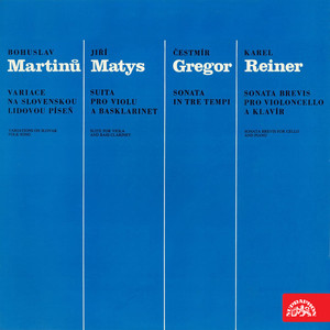 Variations on a Slovak Folk Song for Cello and Piano - H. 378