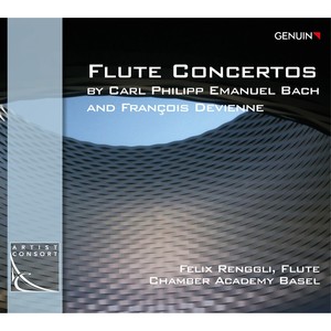 BACH, C.P.E.: Flute Concertos. Wq. 22 and 166 / DEVIENNE, F.: Flute Concerto No. 2 (Renggli, Chamber Academy Basel)