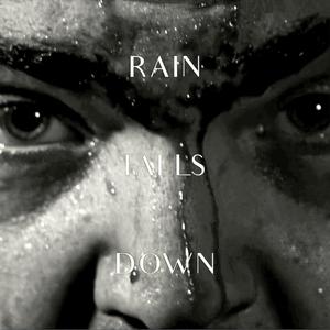 Rain falls down