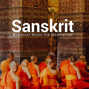 Sanskrit - Buddhist Music for Meditation, Relaxation, Nature Sounds with Rain, Ocean Waves, Wind and White Noise