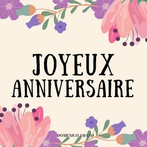 Joyeux anniversaire