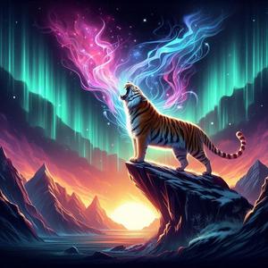 Spectral Resonating Tiger