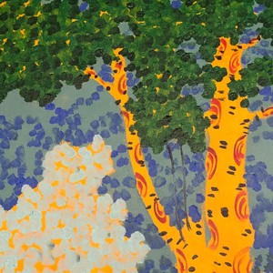 落叶鸣谢每一棵树