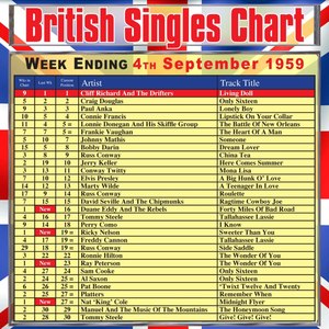 British Singles Chart - Week Ending 4 September 1959