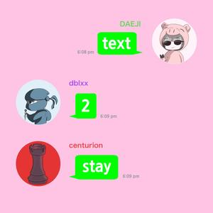 TEXT2STAY (feat. dblxx & centurion) [Explicit]