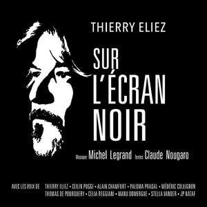 Sur l'écran noir