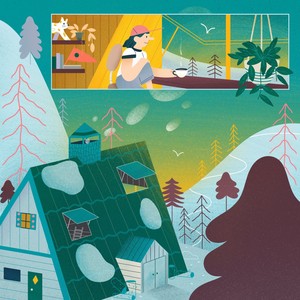 another log on the fire