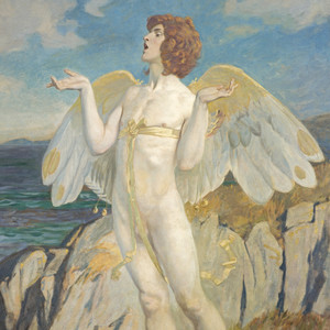 Angus Og, God of Love and Courtesy, Putting a Spell of Summer Calm on the Sea