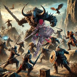 I have been fighting along side the beast man in the year long battle of the death gorge, I have learned from the way he fights and i now fight like the beast (Explicit)